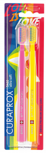 Curaprox CS 5460 zubní kartáček, Ultra soft RAINBOW duo pack