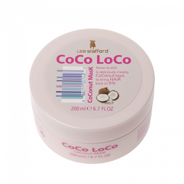 Lee Stafford CoCo LoCo Coconut vyživující maska na vlasy, 200 ml