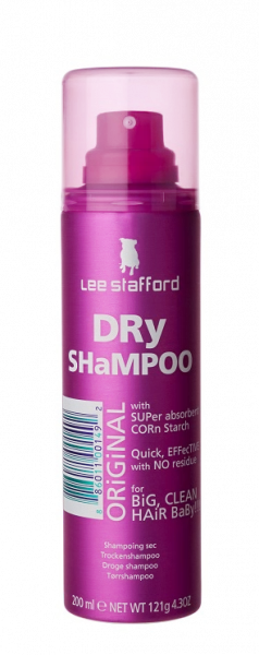Lee Stafford Original Dry Shampoo, suchý šampon, 200 ml