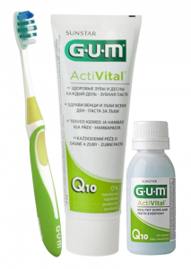 GUM ActiVital sada v látkové taštičce