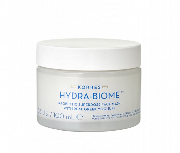KORRES GREEK YOGHURT HYDRA-BIOME koncentrovaná probiotická pleťová maska, 100 ml
