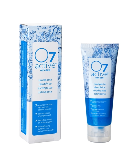 O7 Active gelová zubní pasta, 75 ml
