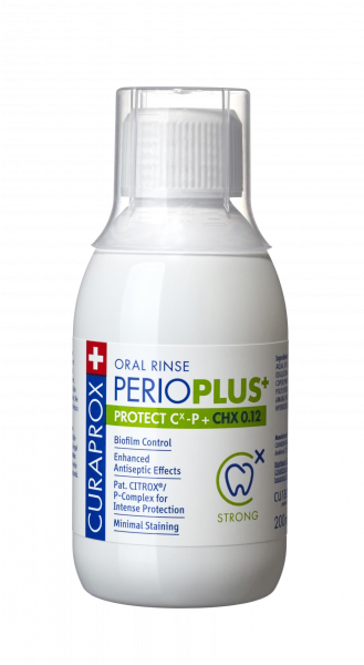 Curaprox Perio Plus+ Protect ústní výplach (0,12% CHX), 200 ml
