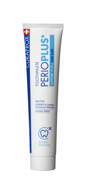 Curaprox Perio Plus+ Support zubní pasta (CHX 0,09%), 75 ml 