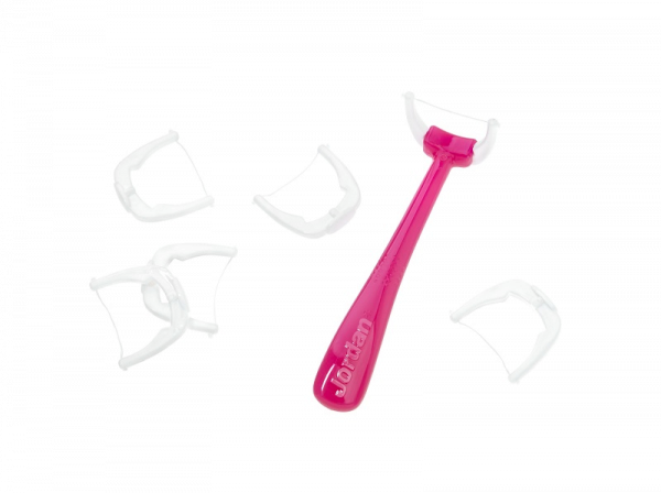 Jordan dětský flosser, luk s nití pro mezizubní čištění, 36 ks