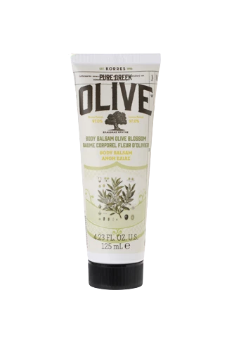 KORRES Pure Greek Olive tělové máslo s vůní olivového květu, 125 ml