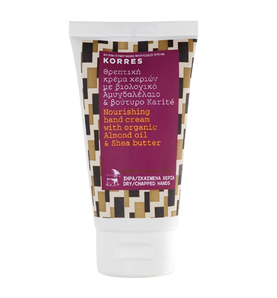 KORRES Hand Cream - výživný krém pro velmi suché ruce s bambuckým máslem, 75 ml 