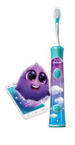 Philips Sonicare for Kids HX6322/04 Sonický elektrický zubní kartáček pro děti s připojením Bluetooth