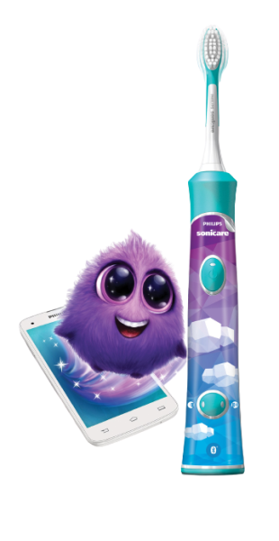Philips Sonicare for Kids HX6322/04 Sonický elektrický zubní kartáček pro děti s připojením Bluetooth