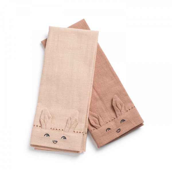 Elodie Details Powder Pink & Faded Rose bavlněné ubrousky