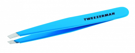 Tweezerman SLANT Blue Jewel pinzeta modrý klenot