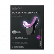 Smilepen Power Whitening Kit, sada pro bělení zubů s bezdrátovým LED akcelerátorem (6x gel)