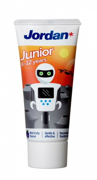 Jordan Junior zubní pasta pro děti 6-12 let, 50 ml