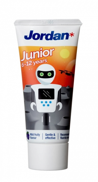 Jordan Junior zubní pasta pro děti 6-12 let, 50 ml
