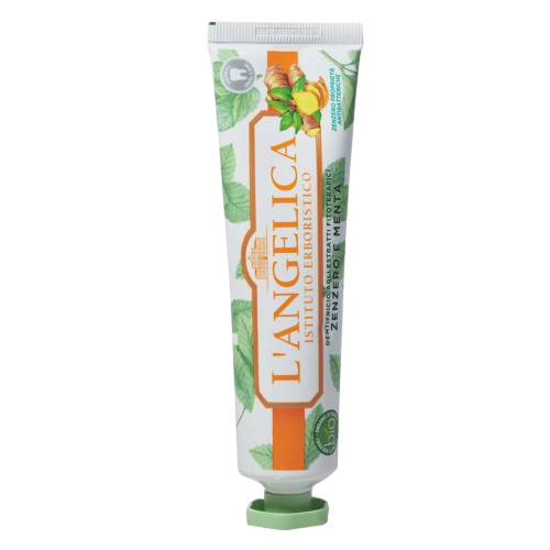 L'Angelica Ginger Mint BIO zubní pasta, 75 ml