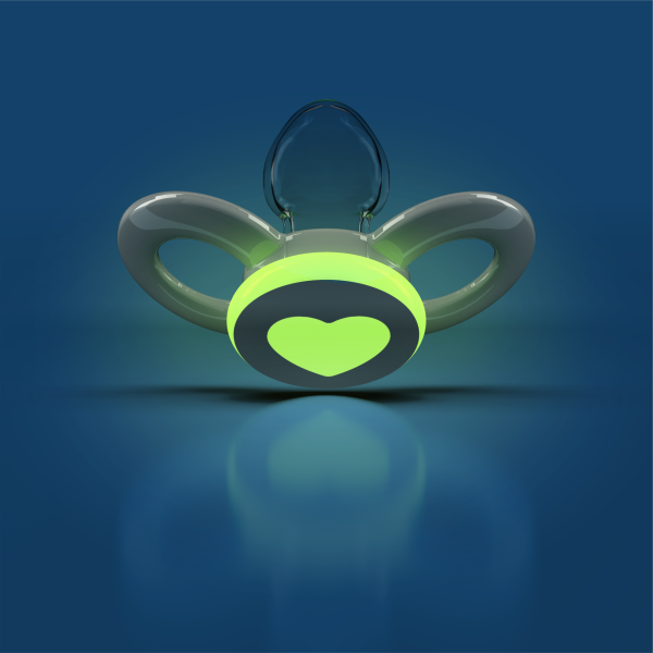 Dentistar ortodontické dudlíky 0-6 měsíců, šedo-zelené