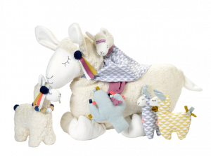 Kikadu mazlící mega polštář Lama