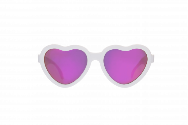 BABIATORS Sweetheart polarizační sluneční brýle, bílé, 0-2 roky