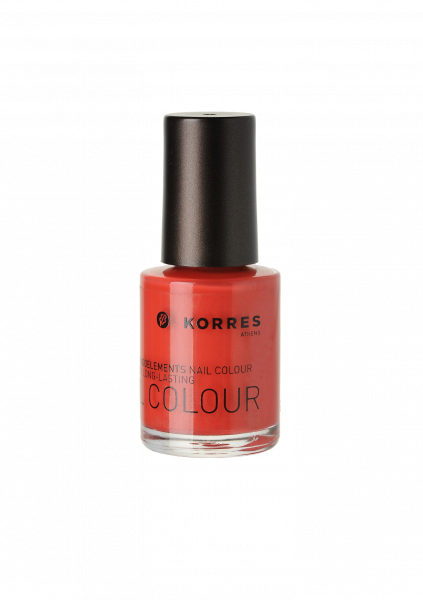 KORRES Nail Colour CORAL REEF 50 - pečující lak na nehty odstín 50, 10 ml