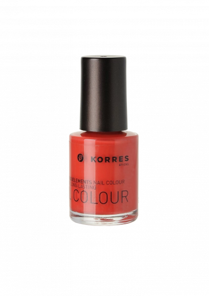 KORRES Nail Colour CORAL REEF 50 - pečující lak na nehty odstín 50, 10 ml