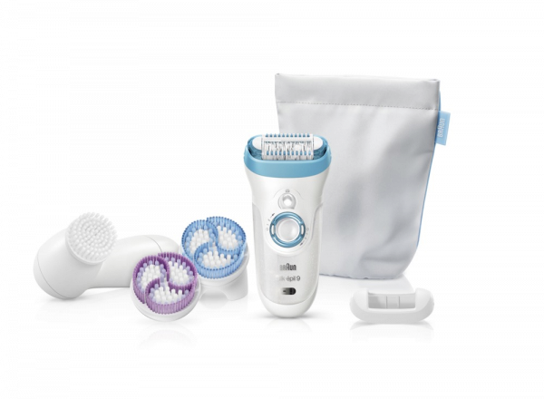 Braun Silk épil 9-969E SPA Wet Dry vodotěsný dámský epilátor