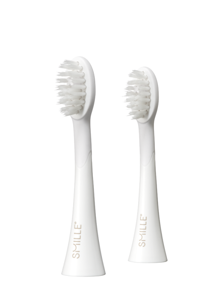 SMILLE Sonic Brush, náhradní hlavice, bílá, 2ks
