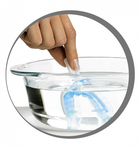 Dr. Brux Bite chránič proti skřípání zubů na noční použití, zelený