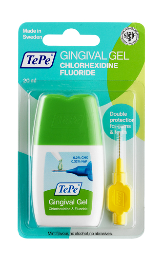 TePe Gingival Gel 20 ml + mezizubní kartáček, blistr