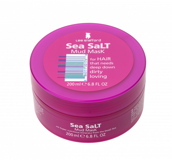 Lee Stafford Sea Salt Mud Mask maska na vlasy s bahnem z mrtvého moře, 200 ml