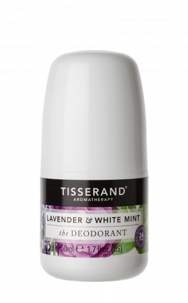 Tisserand deodorant s vůní levandule a bílé máty, 50 ml