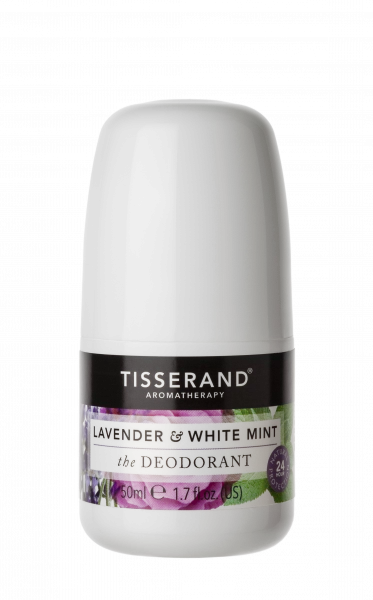 Tisserand deodorant s vůní levandule a bílé máty, 50 ml
