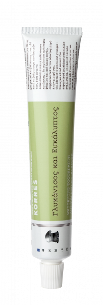 KORRES bělicí zubní pasta s anýzem a eukalyptem, 75 ml