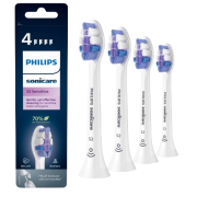 Philips Sonicare Sensitive HX6054/10 Standardní velikost hlavice sonického kartáčku, 4 ks