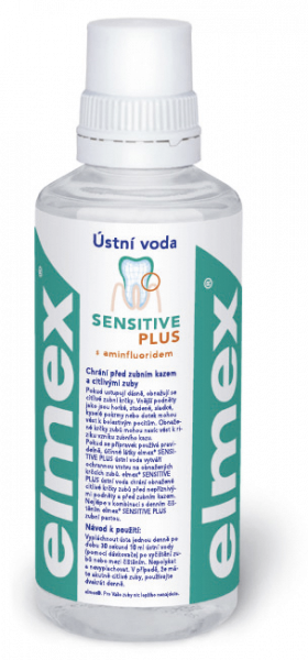 Elmex Sensitive Plus ústní voda (výplach), 400 ml