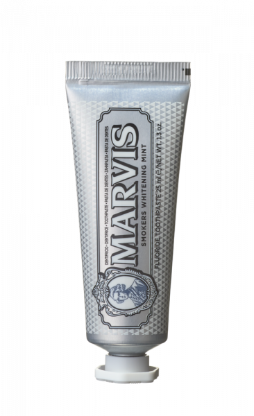 MARVIS Smokers Whitening Mint bělicí pasta s xylitolem, 25 ml - cestovní balení