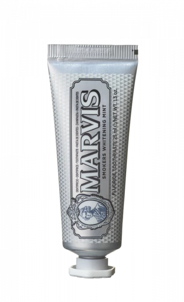 MARVIS Smokers Whitening Mint bělicí pasta s xylitolem, 25 ml - cestovní balení
