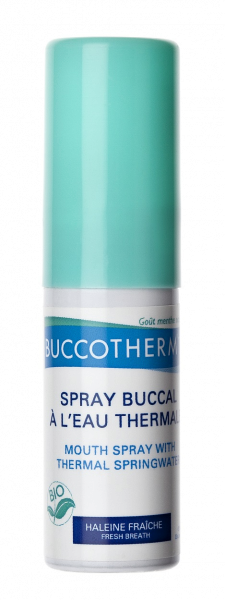 Buccotherm BIO ústní sprej pro svěží dech s termominerální vodou, 15 ml