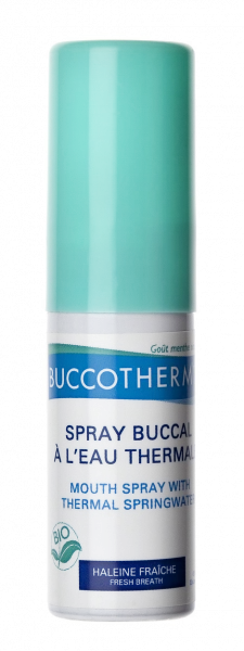 Buccotherm BIO ústní sprej pro svěží dech s termominerální vodou, 15 ml