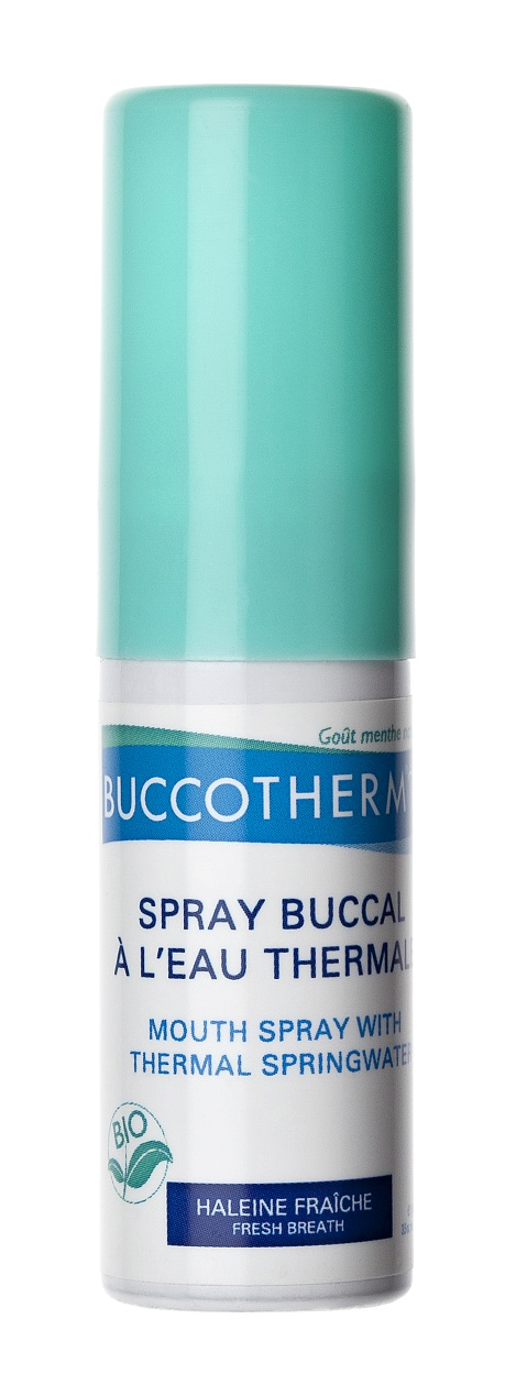Buccotherm BIO ústní sprej pro svěží dech s termominerální vodou, 15 ml