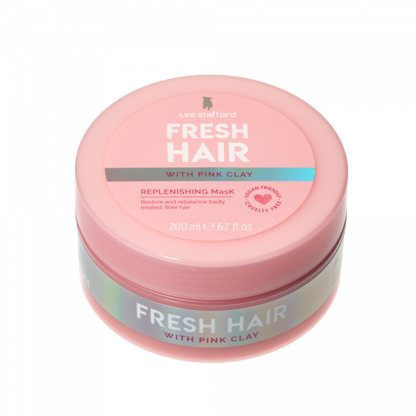 Lee Stafford Fresh Hair maska s růžovým jílem, 200 ml