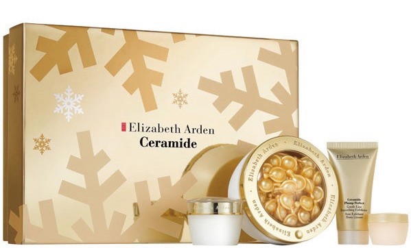 Elizabeth Arden Ceramide Gold Caps SET 60 ceramidových kapslí +3 malé krémy ZDARMA