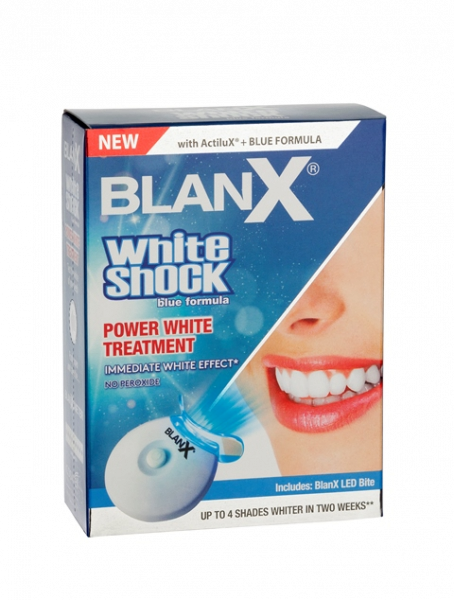 BlanX White Shock POWER WHITE bělicí kúra s LED aktivátorem, 50 ml