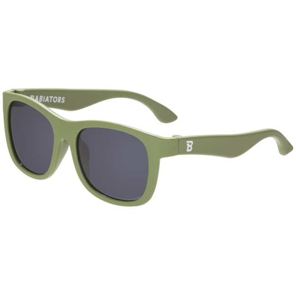 BABIATORS Eco Collection Navigator Wild Moss, sluneční brýle zelené, 0-2 roky