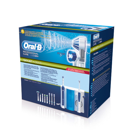 Oral-B Ústní centrum Professional Care OxyJet + 3000