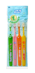 TePe Kids x-soft, výhodné balení 3+1 zdarma