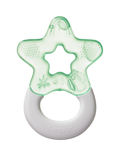 Dentistar Cooling Teether, chladicí kousátko od 3 měsíců, zelené