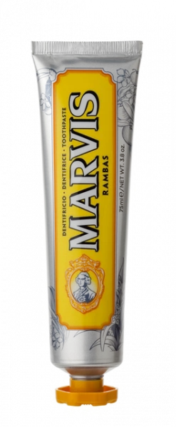MARVIS RAMBAS zubní pasta bez fluoridů, 75 ml