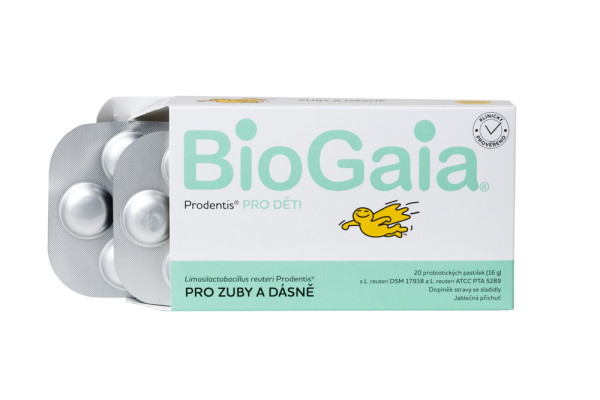 BioGaia ProDentis orální probiotikum pro děti, 20 pastilek