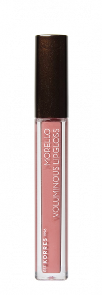 KORRES Morello Voluminous Lip Gloss - lesk na rty, 23 Natural Purple, 4 ml