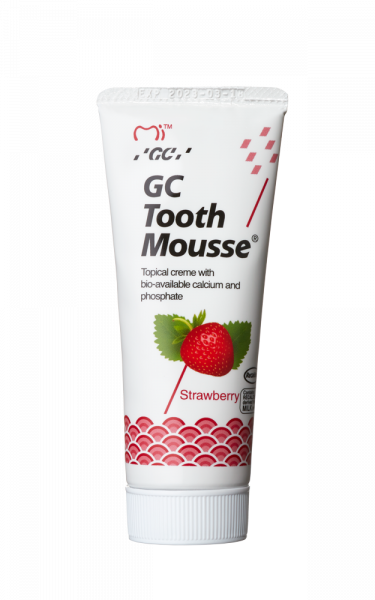 GC Tooth Mousse dentální krém, jahoda, 40 g